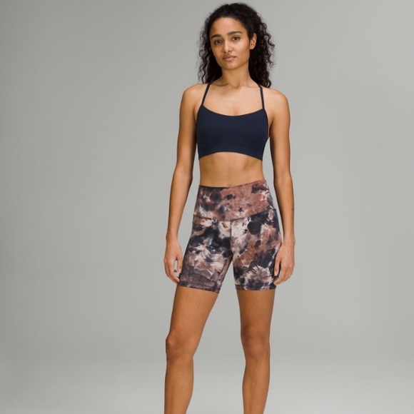 Lululemon Align Shorts 8” Diamond Dye Pink 4 - Picture 2 of 8